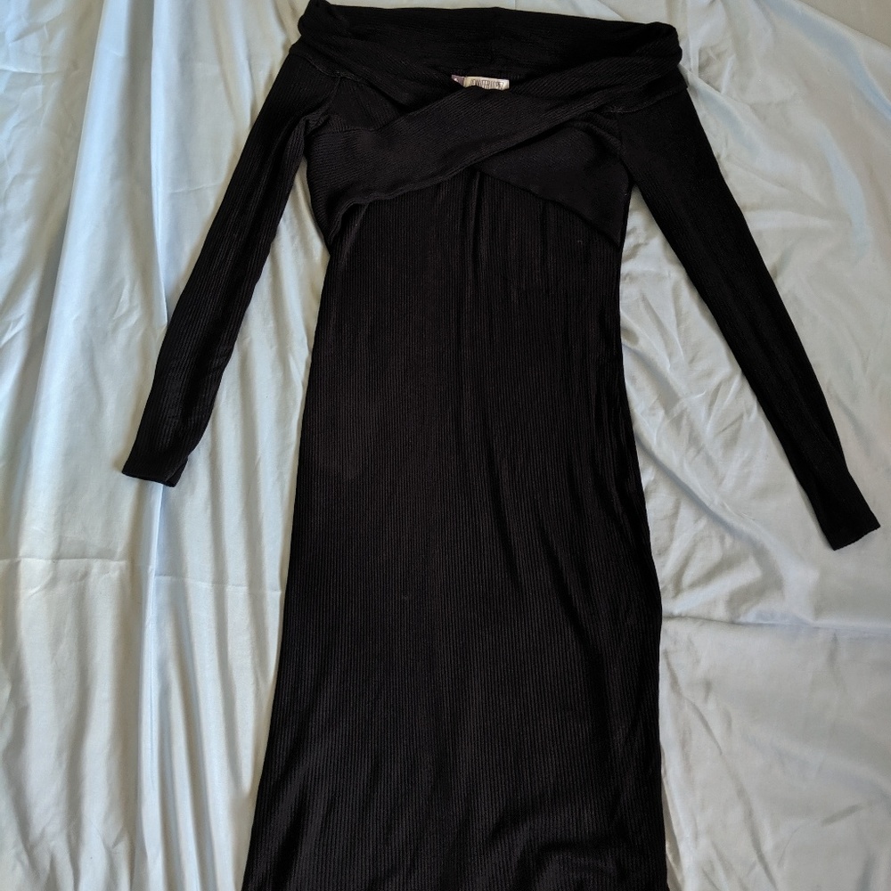 Black formal dress